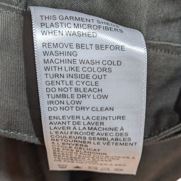 Boundless North Women's Olive Green Pants Lace Ankle & Bead Stitching Size 29 - Picture 9 of 9